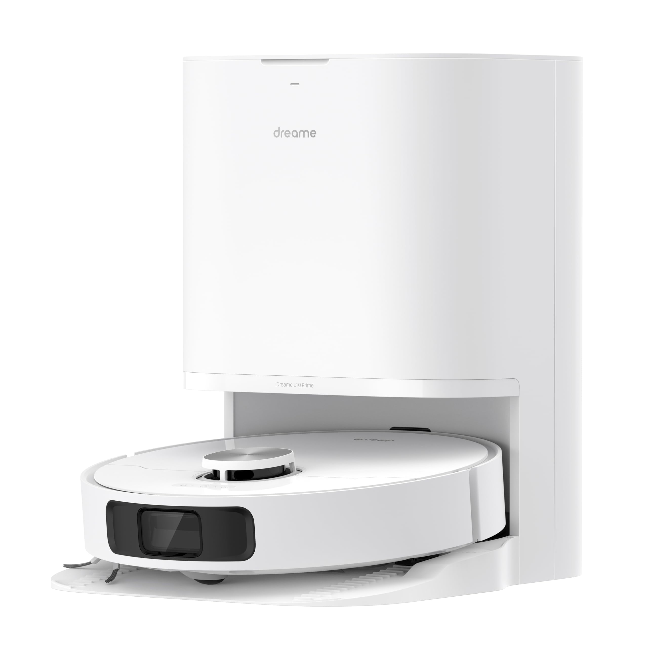 Dreame L10 Prime Robot odkurzający z podnośnikiem mopa 7 mm, automatyczne czyszczenie, nawigacja LDS, mapowanie 3D, odkurzanie 4000 Pa, WiFi/APP/Alexa do sierści zwierząt, dywanów