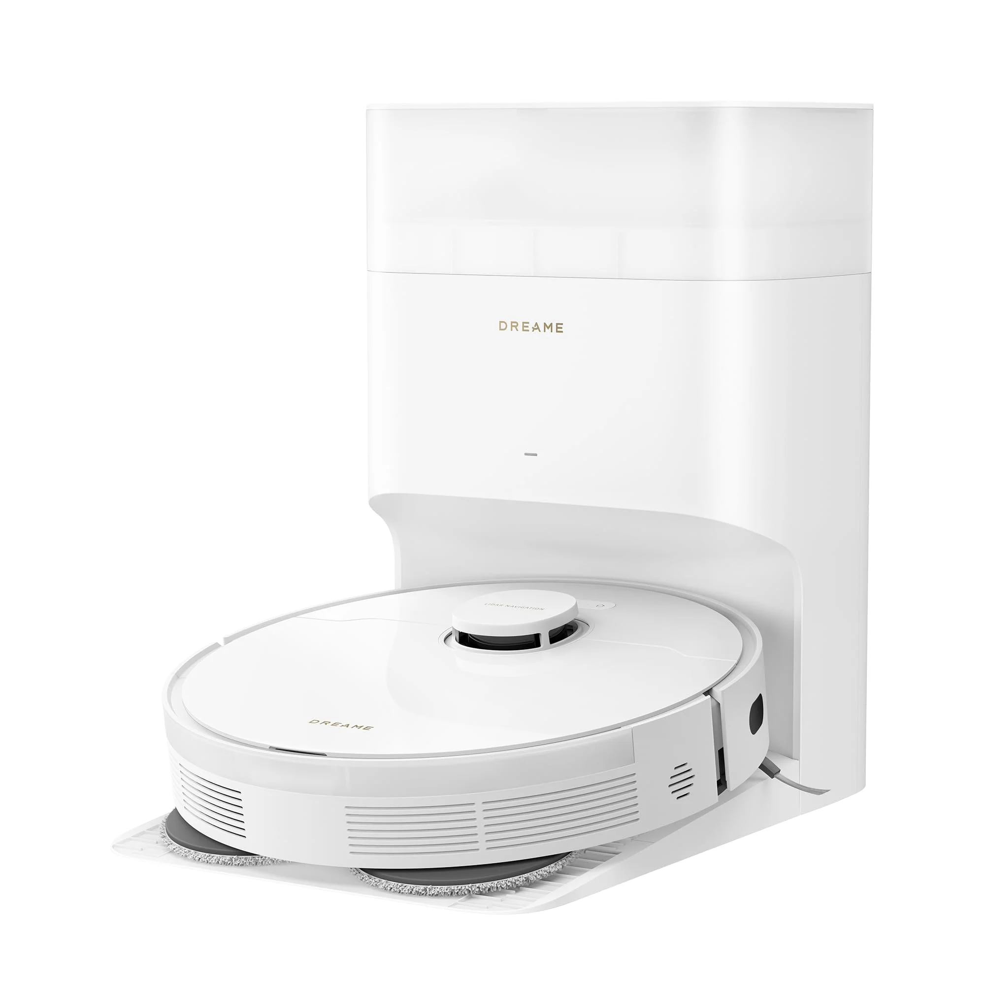 Dreame L10s Plus robot odkurzający z automatycznym opróżnianiem, magazynuje do 90 dni kurzu, zasysanie 7000 Pa, mop z automatycznym podnoszeniem, kompatybilny z Siri/Dreamehome